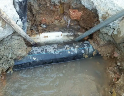 茌平测漏水之水管漏水